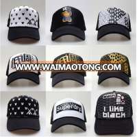 custom print mesh baseball cap