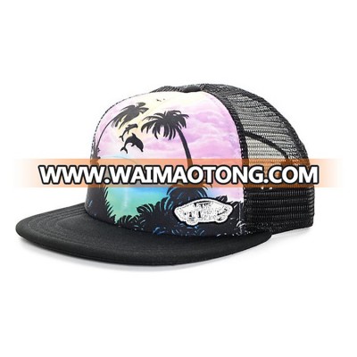 Daijun OEM hot sale printing logo jess cloth trucker caps and hats guangzhou