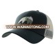 Made in Hongxiong hat factory high quality embroidery adjustable 6 panels mesh baseball cap